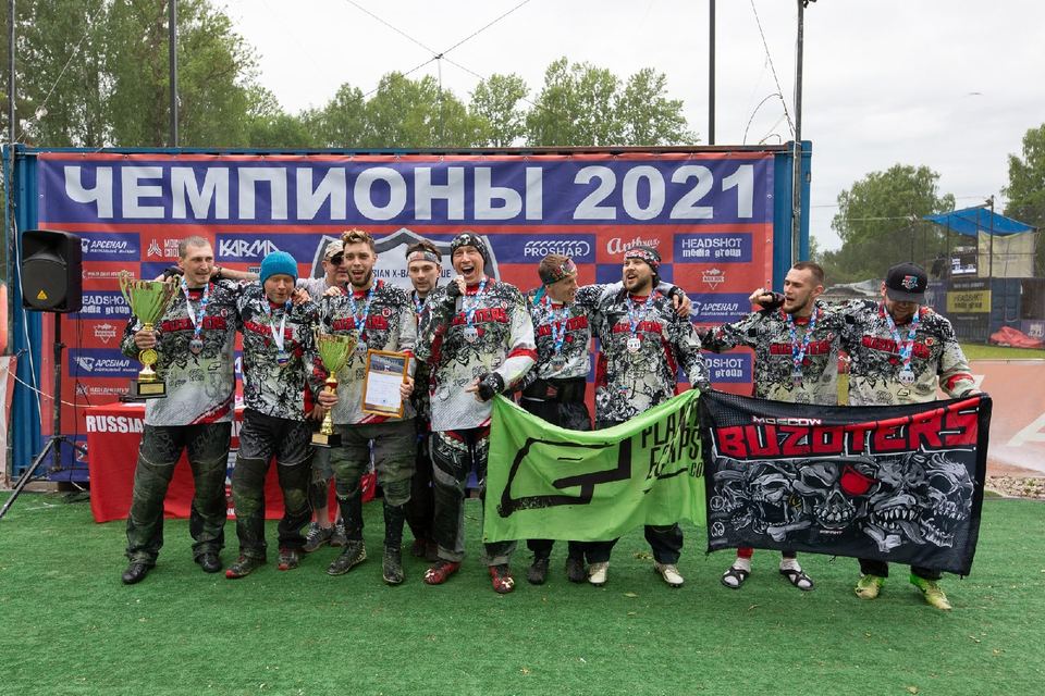 Чемпионы России 2021. Награждение на этапе RXL, дивизион PRO